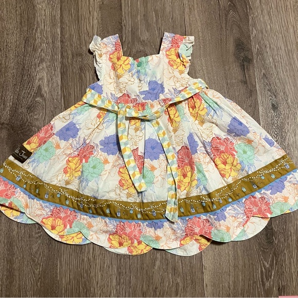 Matilda Jane Girls Field of Firefly’s Floral Spring / Summer Dress 2T - Picture 6 of 11